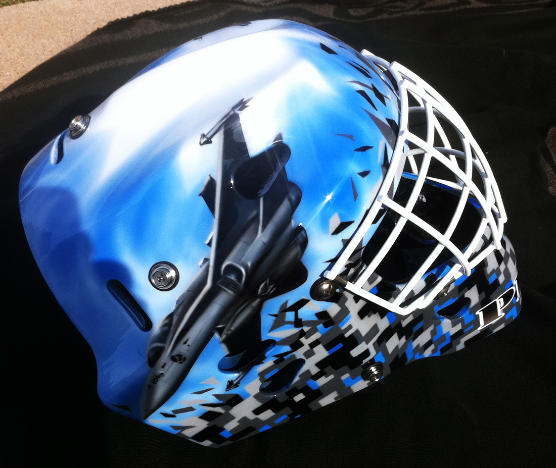 Custom Painted Goalie Masks