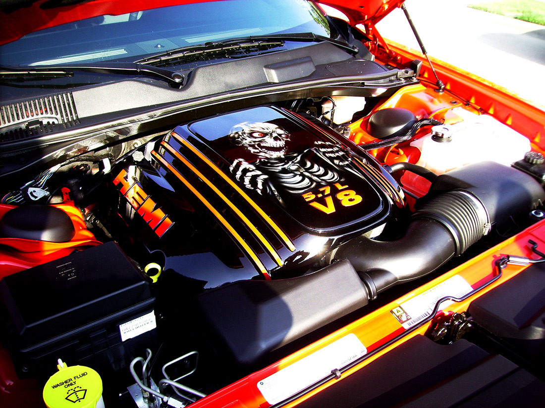 dodge-challenger-engine-cover.